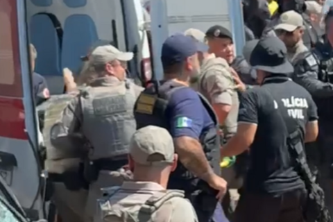 PMs de Santa Maria resgatam menina de 9 anos mantida em cárcere privado no litoral do RS; suspeito morreu